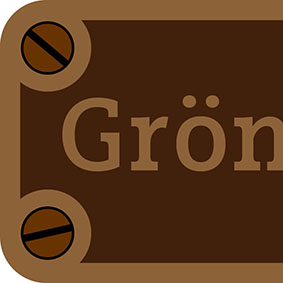 Logo Grönovaiton ratad ram
